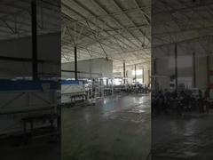 линия обработки стеклянного отверждения крышки