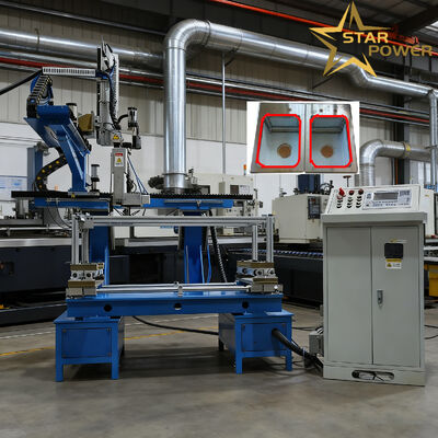 Хорошая цена Антиоксидационная CNC-управляемая аргоновая дуговая автоматическая плоская четырёхсторонняя сварочная машина для бесшовной сварки онлайн