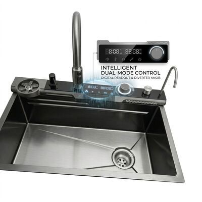 Хорошая цена 32 Inch Undermount Double Bowl Kitchen Sink 50/50 SUS304 16 Gauge with Bottom Grids online