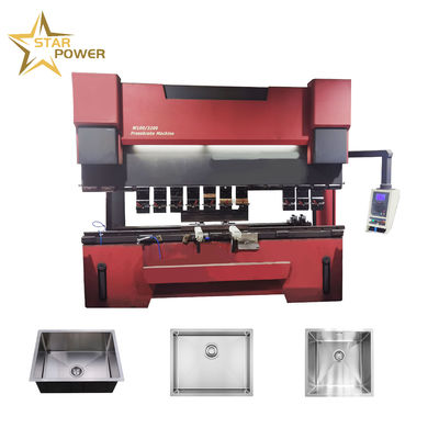 Хорошая цена CNC листовки металла Кухонная раковина Машины рэс тормоза Машины гидравлический электрический изгибатель онлайн