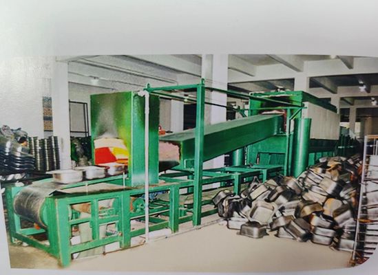 Продолжающаяся газовая защищенная яркая промышленная отжигальная печь для металлических компонентов