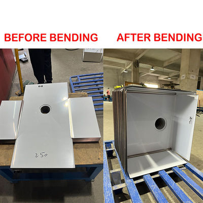 CNC-точная плазменная резка нержавеющей стали для высококачественных ручных раковин