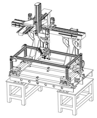 Специальная машина для сварки многоосевого CNC внутреннего края для ручной работы раковины из нержавеющей стали