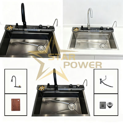 Ручной изготовления сверх толстый 4,0 мм 304/316 нержавеющей стали на заказ кухонный раковина