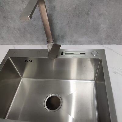 Хорошая цена Жаропрочная мойка из нержавеющей стали 316L с глубокой чашей, глубиной 250-300 мм и толщиной панели 1,2-1,5 мм онлайн