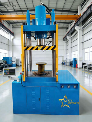 Четырехстоечный гидравлический пресс для глубокой вытяжки раковин из нержавеющей стали