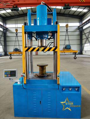 Четырехстоечный гидравлический пресс для глубокой вытяжки раковин из нержавеющей стали