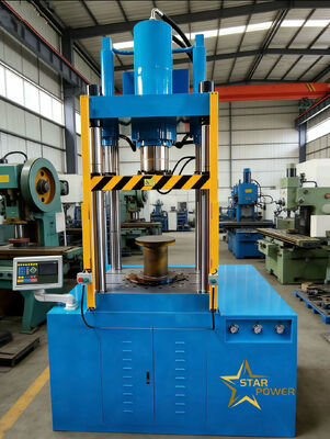 Четырехстоечный гидравлический пресс для глубокой вытяжки раковин из нержавеющей стали