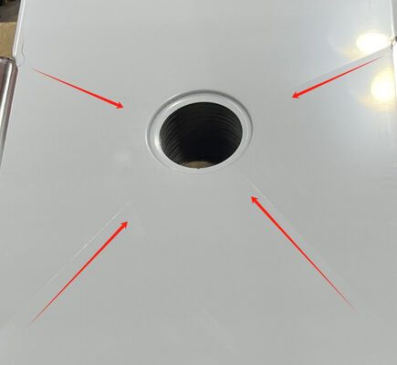 Sheet Metal Bending Machine Press The Water Line of Handmade Sink