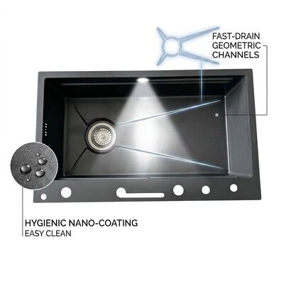 Хорошая цена Drop-In 32x19 Double Bowl Kitchen Sink SUS304 18 Gauge with Faucet Holes онлайн