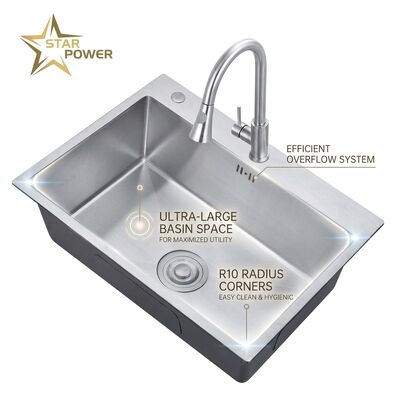 Хорошая цена 16 Inch Round Undermount Bar Sink SUS304 18 Gauge Stainless Steel with Basket Strainer online